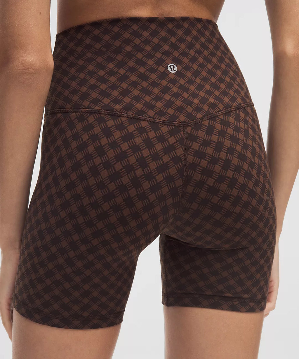 Align™ High-Rise Short 6" Jacquard